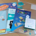 ワンダーボックスの一か月分の教材の画像